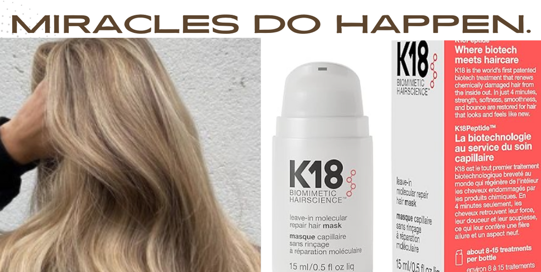 Say Hello To My Hair's New Best Friend – The K-18 Hair Mask!